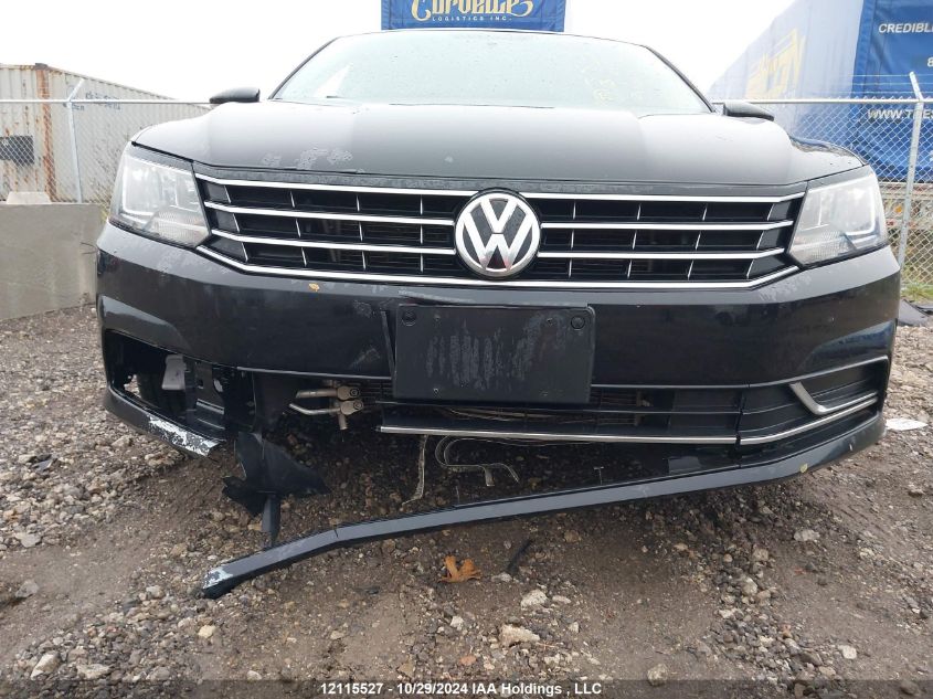 2017 Volkswagen Passat VIN: 1VWAT7A33HC023986 Lot: 12115527