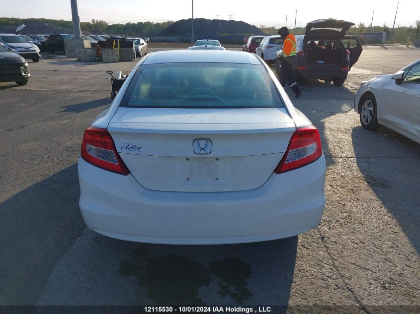 2012 Honda Civic Cpe VIN: 2HGFG3B51CH002695 Lot: 12115530