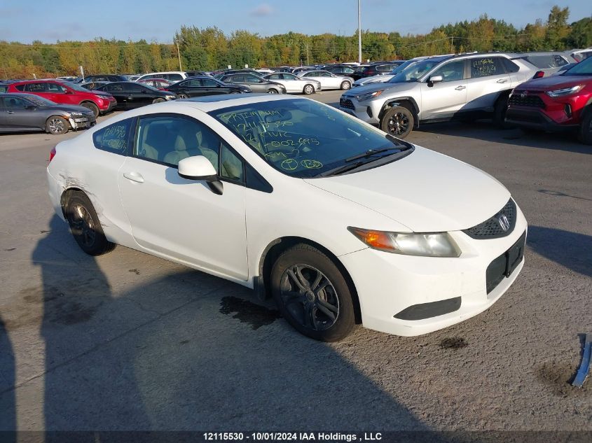 2012 Honda Civic Cpe VIN: 2HGFG3B51CH002695 Lot: 12115530