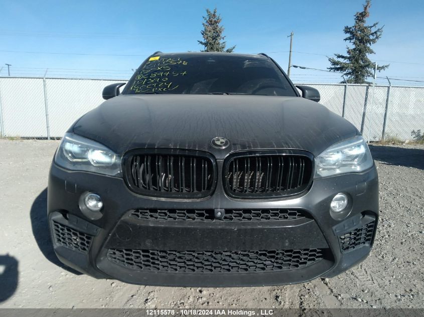 2015 BMW X5 M VIN: 5YMKT6C50F0C89457 Lot: 12115578