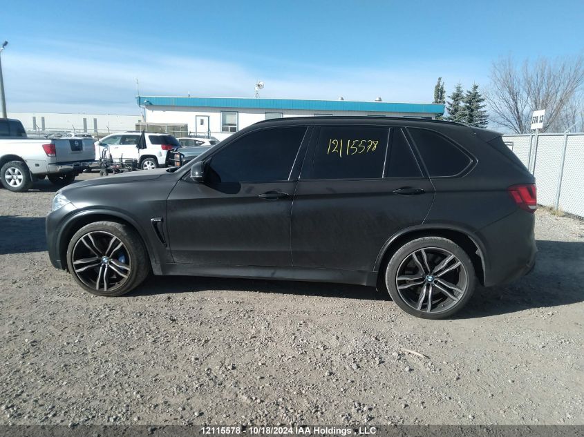 2015 BMW X5 M VIN: 5YMKT6C50F0C89457 Lot: 12115578