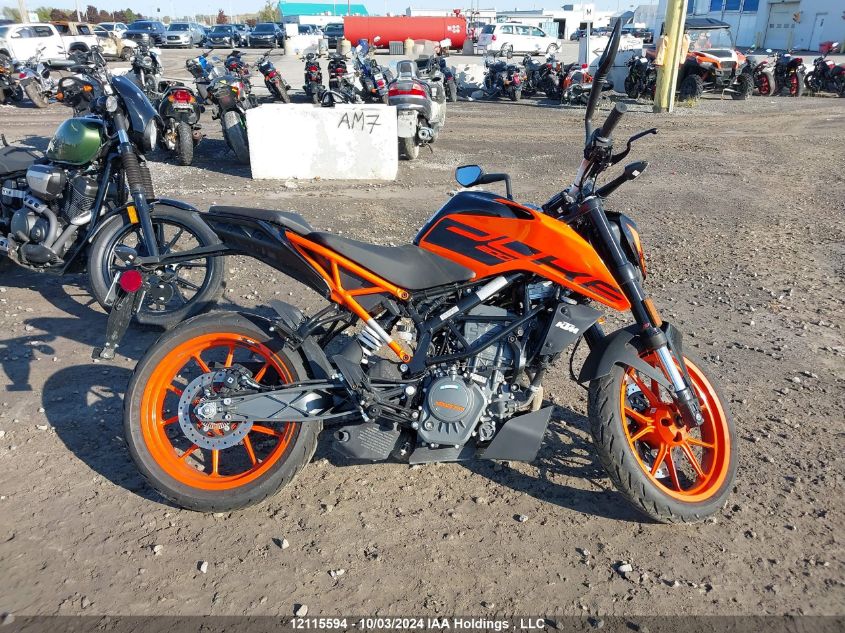 2023 Ktm 200 Duke VIN: MD2JPC406PC015987 Lot: 12115594