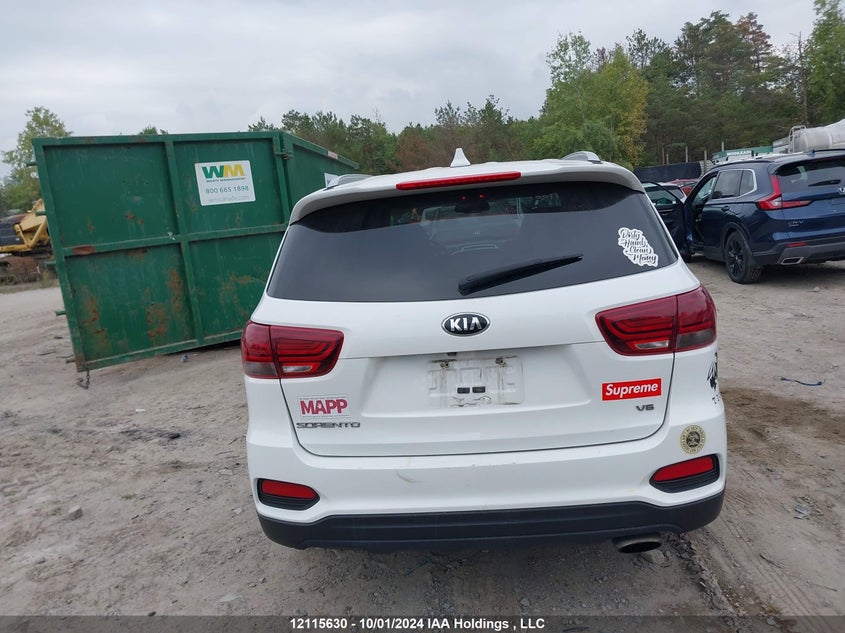 2019 Kia Sorento Lx/S VIN: 5XYPGDA53KG433398 Lot: 12115630