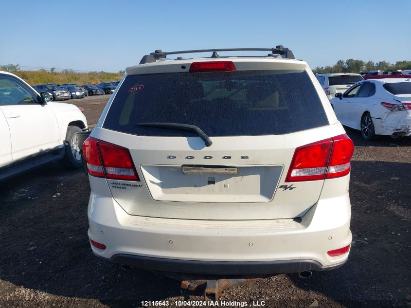 2014 Dodge Journey R/T VIN: 3C4PDDFG3ET125731 Lot: 12115643