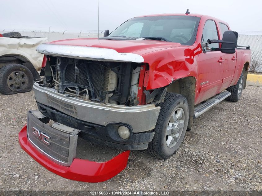 2011 GMC Sierra 2500Hd VIN: 1GT121C81BF205929 Lot: 12115658