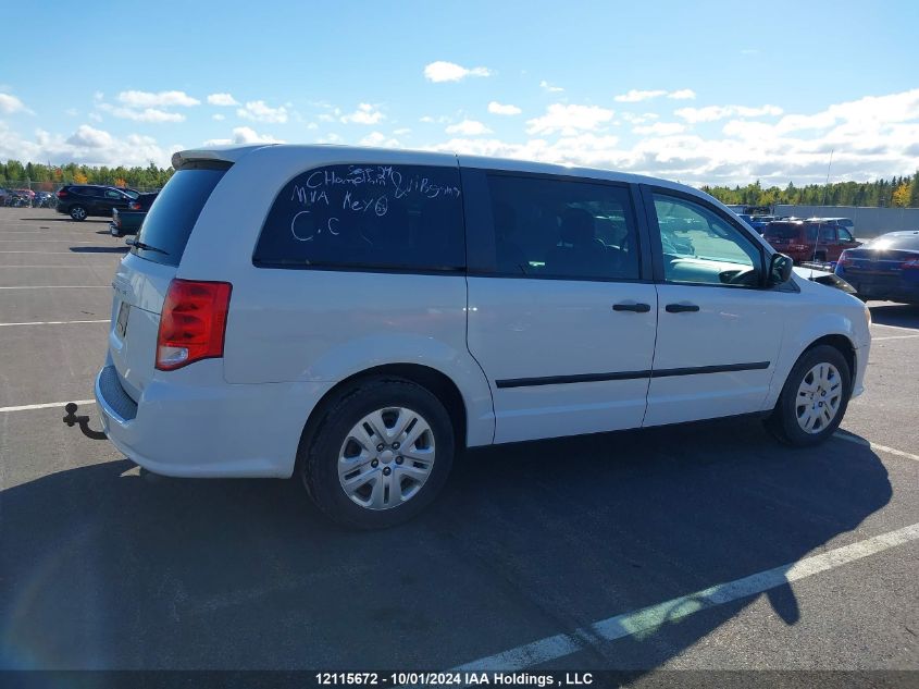 2015 Dodge Grand Caravan Se/Sxt VIN: 2C4RDGBG0FR501001 Lot: 12115672