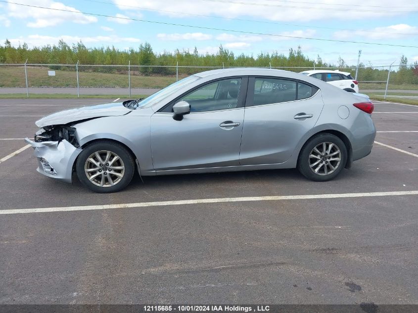 2014 Mazda Mazda3 VIN: JM1BM1V77E1162136 Lot: 12115685