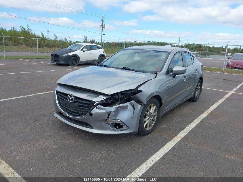 2014 Mazda Mazda3 VIN: JM1BM1V77E1162136 Lot: 12115685