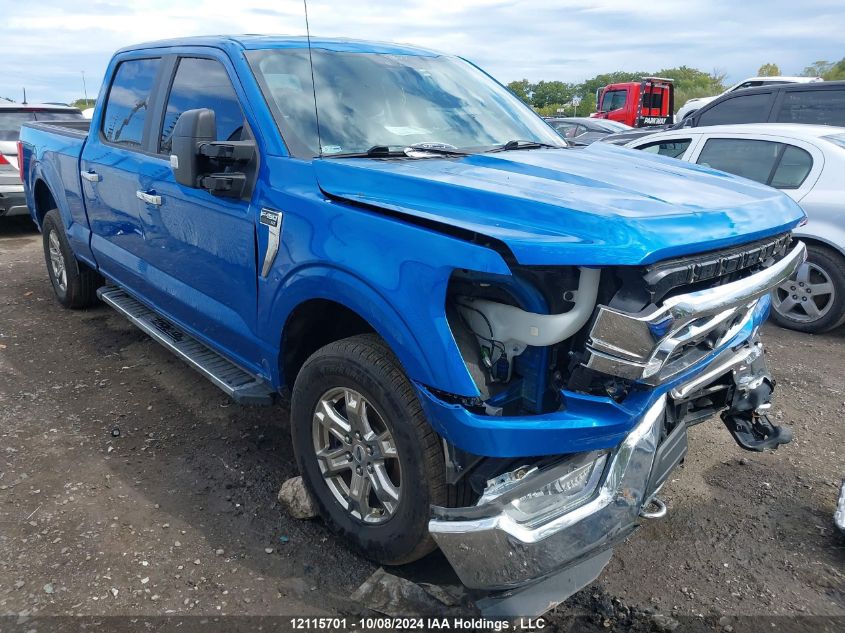 2021 Ford F150 Supercrew VIN: 1FTFW1E85MKD75986 Lot: 12115701