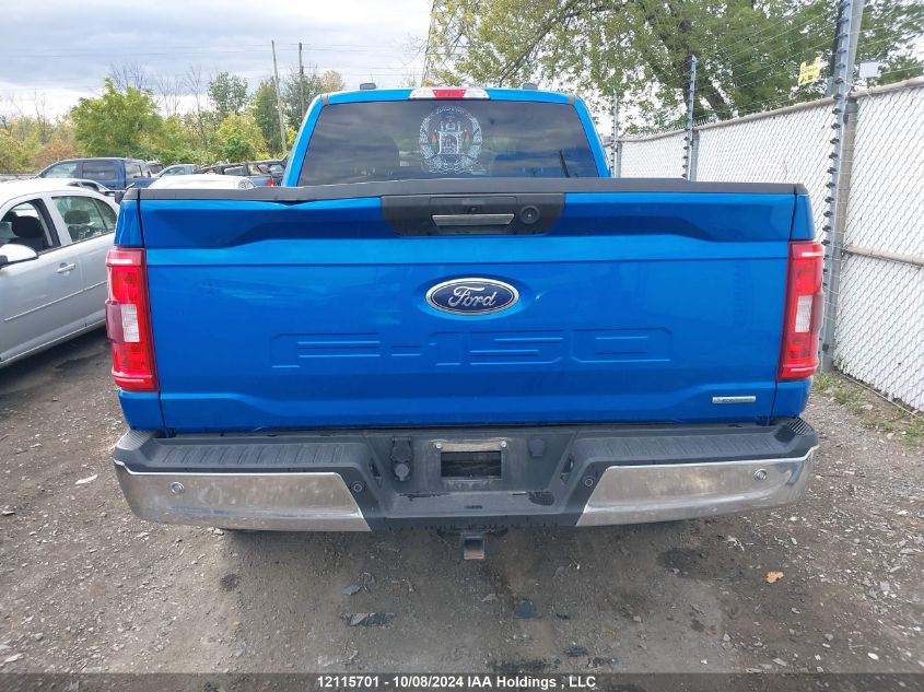 2021 Ford F150 Supercrew VIN: 1FTFW1E85MKD75986 Lot: 12115701