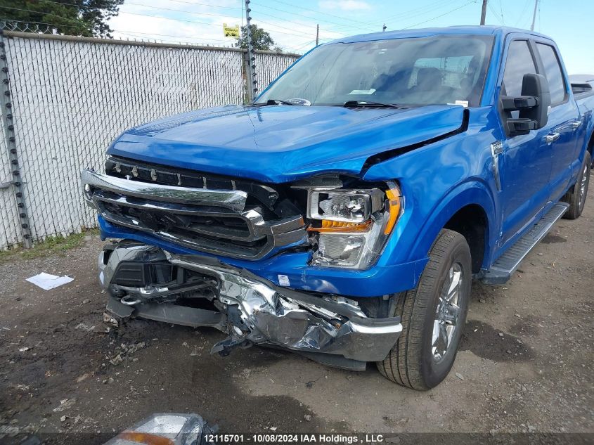 2021 Ford F150 Supercrew VIN: 1FTFW1E85MKD75986 Lot: 12115701