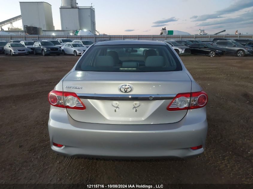 2011 Toyota Corolla S/Le VIN: 2T1BU4EE2BC628028 Lot: 12115716