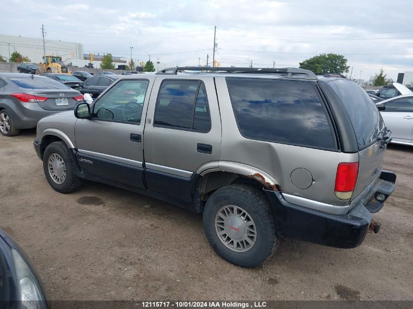 1998 GMC Jimmy VIN: 1GKDT13W5W2558975 Lot: 12115717