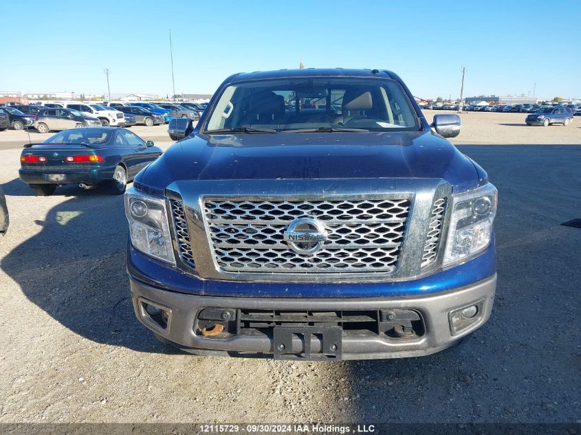 2018 Nissan Titan Sv/Sl/Pro-4X/Plat Res VIN: 1N6AA1E55JN534561 Lot: 12115729