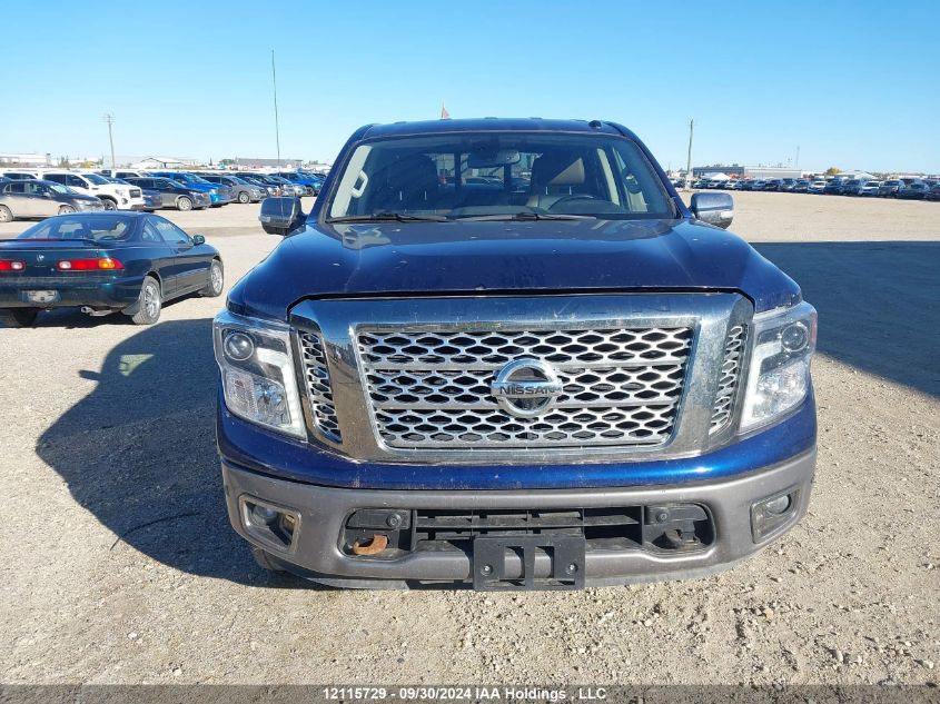 2018 Nissan Titan Sv/Sl/Pro-4X/Plat Res VIN: 1N6AA1E55JN534561 Lot: 12115729