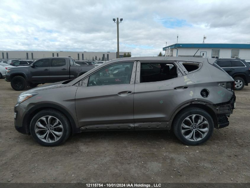 5XYZUDLA5FG259612 2015 Hyundai Santa Fe Sport