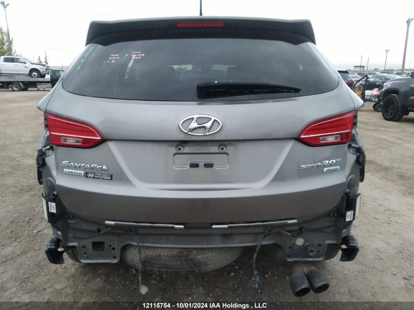 5XYZUDLA5FG259612 2015 Hyundai Santa Fe Sport