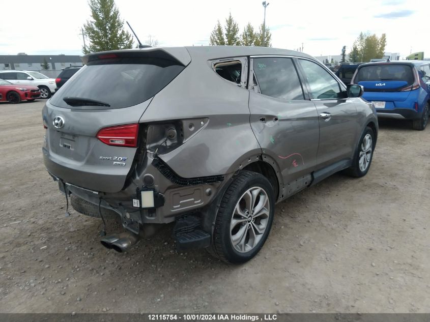 5XYZUDLA5FG259612 2015 Hyundai Santa Fe Sport