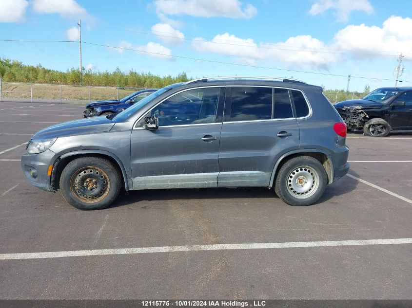 2012 Volkswagen Tiguan VIN: WVGBV7AX3CW078039 Lot: 12115775