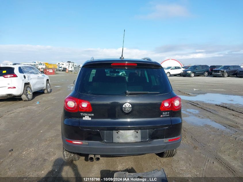 2010 Volkswagen Tiguan VIN: WVGBV7AX8AW513201 Lot: 12115798