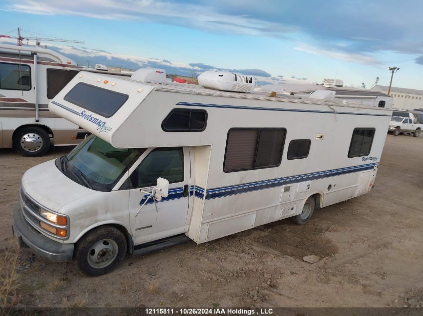 1999 Chevrolet Express G3500 VIN: 1GBJG31J1X1036300 Lot: 12115811