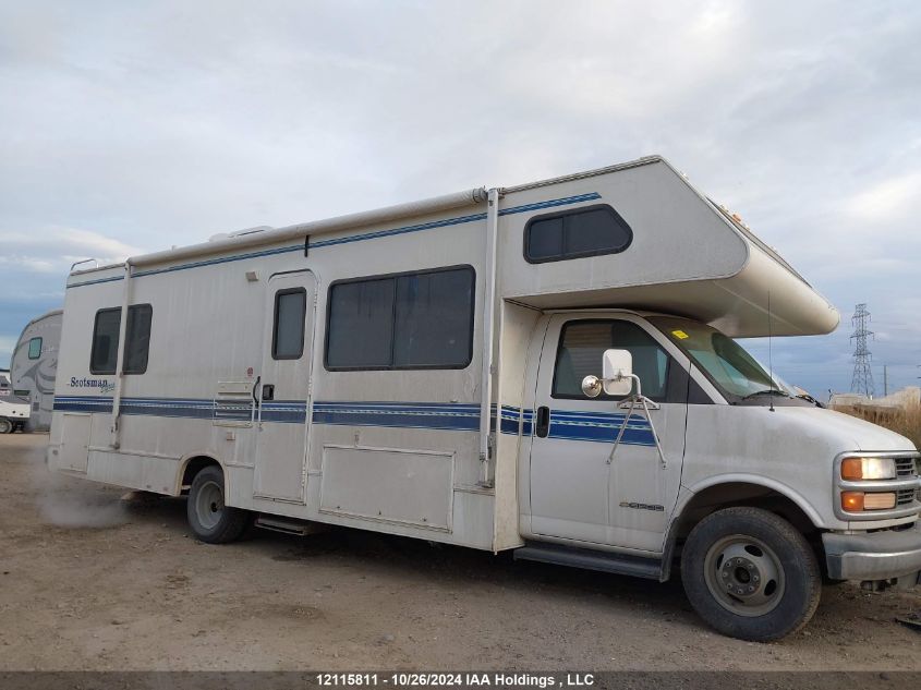 1999 Chevrolet Express G3500 VIN: 1GBJG31J1X1036300 Lot: 12115811