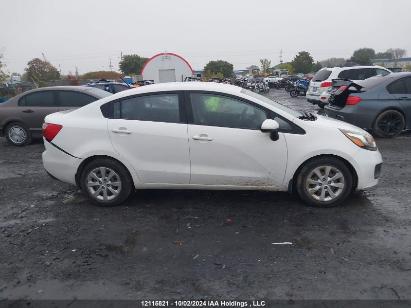 2014 Kia Rio VIN: KNADM4A3XE6416337 Lot: 12115821