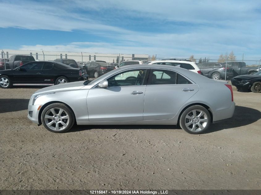 2014 Cadillac Ats Luxury VIN: 1G6AH5RX1E0181372 Lot: 12115847