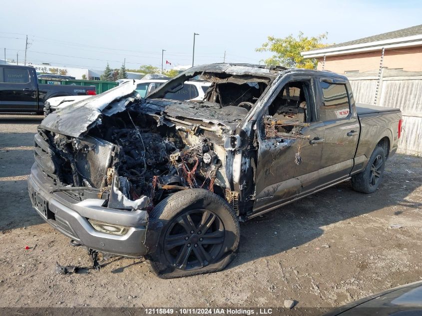 2022 Ford F-150 VIN: 1FTFW1ED8NFB61730 Lot: 12115849