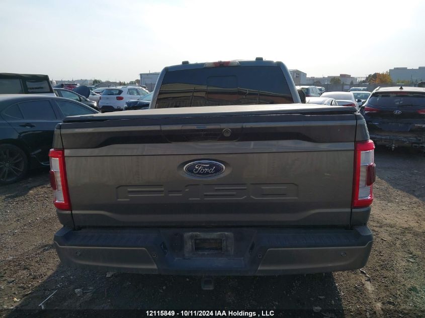 2022 Ford F-150 VIN: 1FTFW1ED8NFB61730 Lot: 12115849