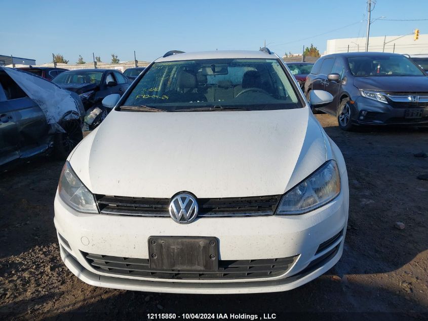 3VWC17AU3HM519120 2017 Volkswagen Golf Sportwagen