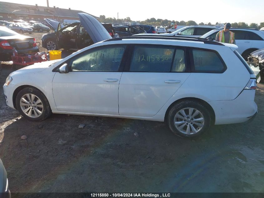 3VWC17AU3HM519120 2017 Volkswagen Golf Sportwagen