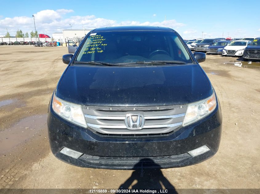 2012 Honda Odyssey Touring/Touring Elite VIN: 5FNRL5H94CB508394 Lot: 12115859