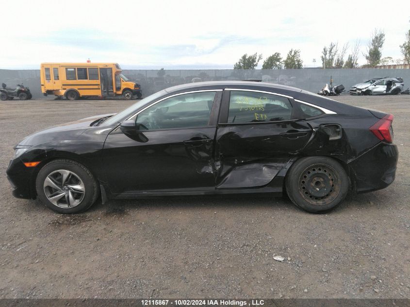 2019 Honda Civic Sedan VIN: 2HGFC2E57KH030923 Lot: 12115867