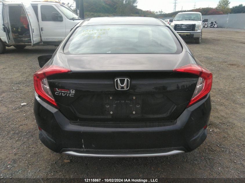 2019 Honda Civic Sedan VIN: 2HGFC2E57KH030923 Lot: 12115867