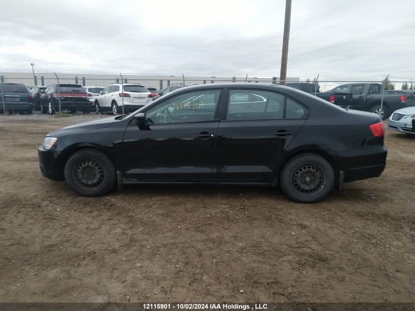 3VW2K7AJ4DM380012 2013 Volkswagen Jetta S