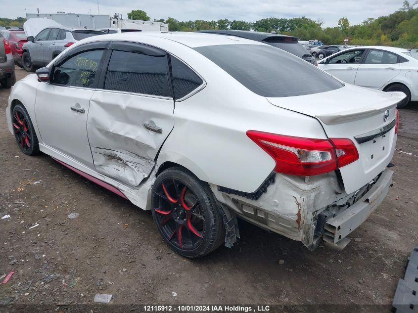 2017 Nissan Sentra Sr Turbo/Nismo VIN: 3N1CB7AP3HY262255 Lot: 12115912