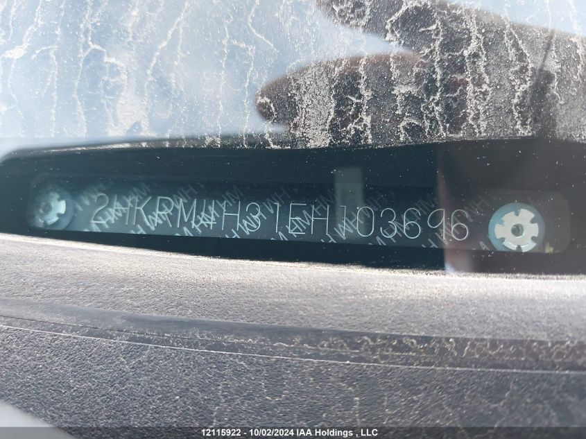 2014 Honda Cr-V VIN: 2HKRM4H31EH103696 Lot: 12115922