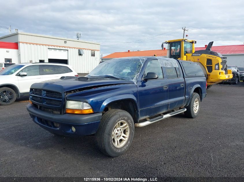 2003 Dodge Dakota VIN: 1D7HG38N23S138315 Lot: 12115936