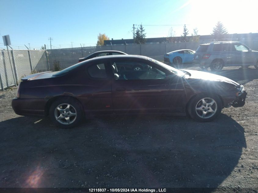 2003 Chevrolet Monte Carlo VIN: 2G1WX12K339167790 Lot: 12115937