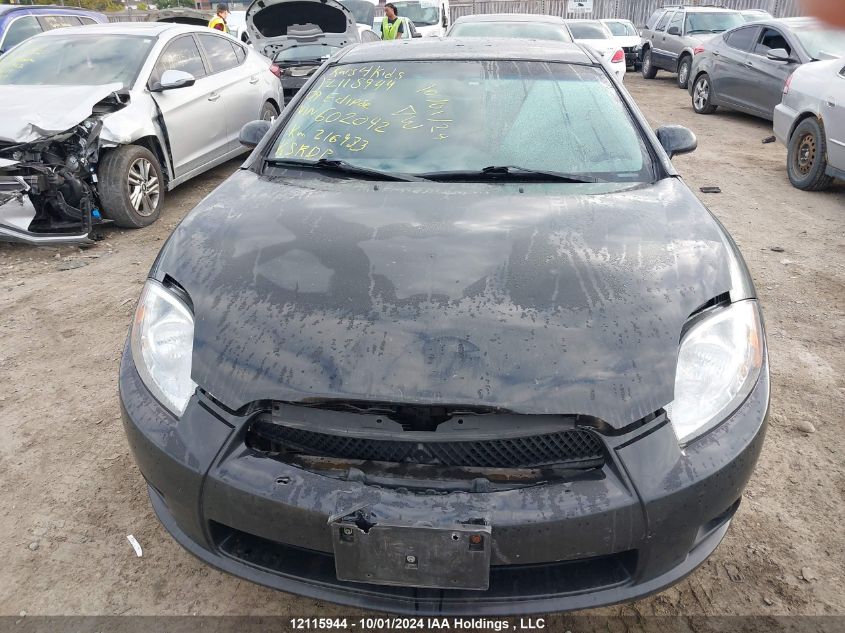 2009 Mitsubishi Eclipse Gs VIN: 4A3AK24F39E602042 Lot: 12115944