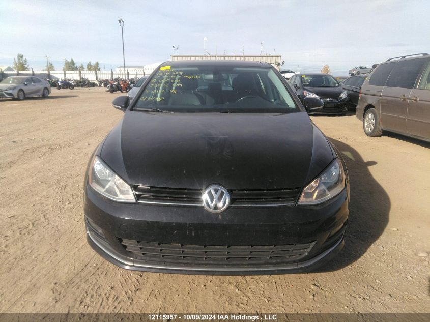 2015 Volkswagen Golf VIN: 3VW117AUXFM085718 Lot: 12115957