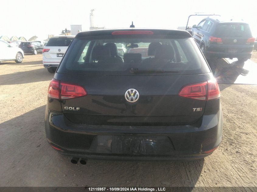 2015 Volkswagen Golf VIN: 3VW117AUXFM085718 Lot: 12115957