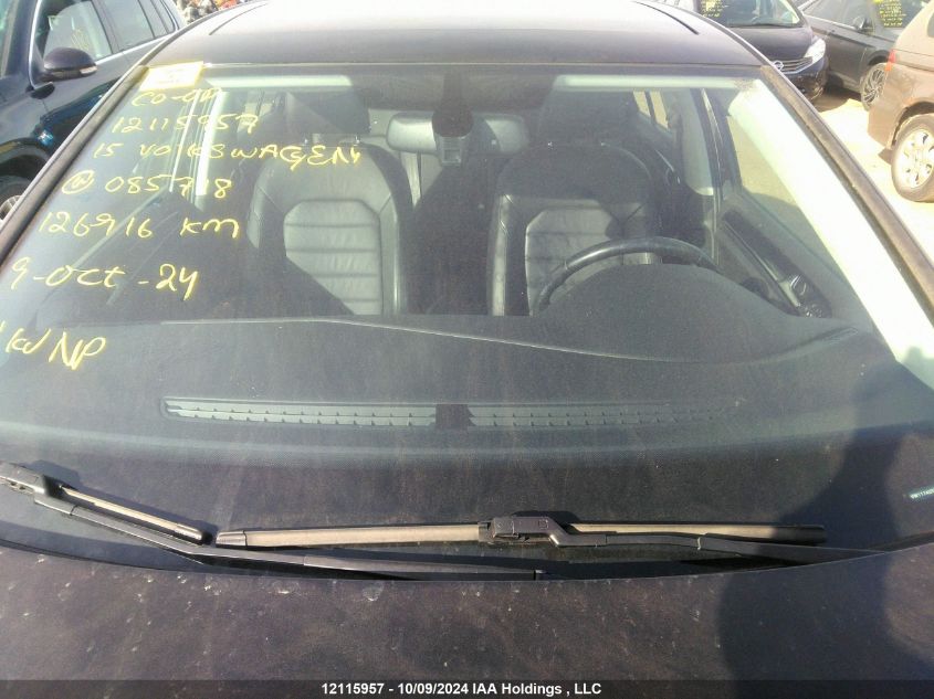 2015 Volkswagen Golf VIN: 3VW117AUXFM085718 Lot: 12115957