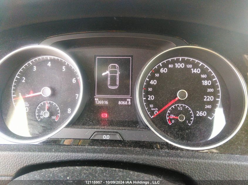 2015 Volkswagen Golf VIN: 3VW117AUXFM085718 Lot: 12115957