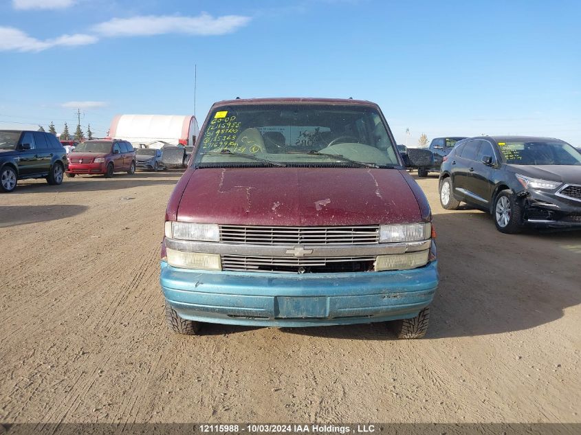 2001 Chevrolet Astro Passenger VIN: 1GNEL19W81B135363 Lot: 12115988