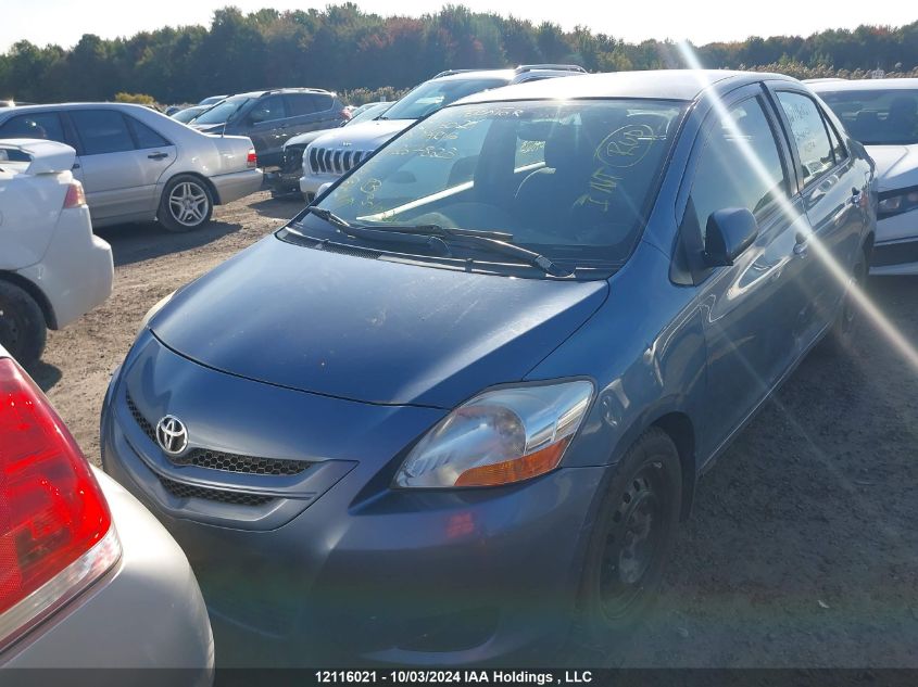 2008 Toyota Yaris VIN: JTDBT923481267823 Lot: 12116021