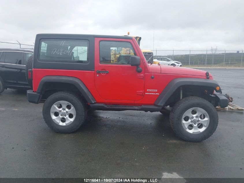 1J4AA2D13BL629215 2011 Jeep Wrangler Sport