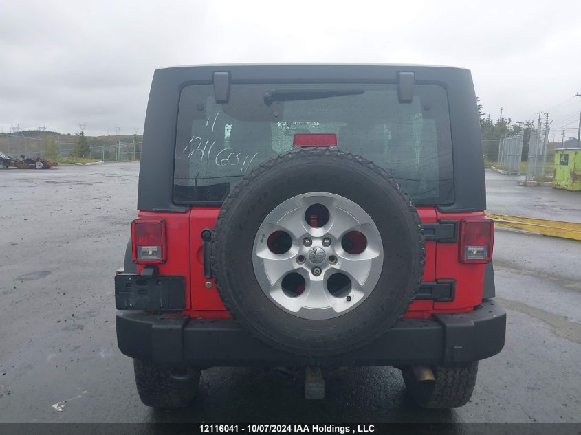 1J4AA2D13BL629215 2011 Jeep Wrangler Sport