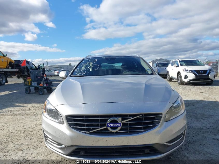 2015 Volvo V60 VIN: YV1612SL3F1257046 Lot: 12116053